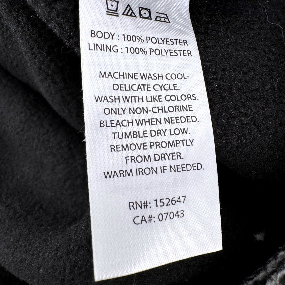Telluride Clothing Co Trailside Pullover 3XL Charcoal Grey Fleece Quarter Zip - Picture 6 of 6